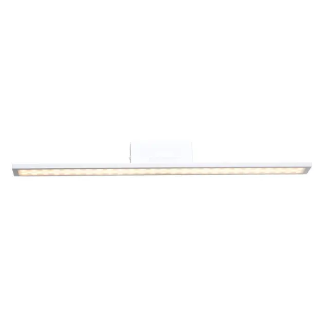 CHLOE-ΦΩΤΙΣΤΙΚΟ ΕΠΙΤΟΙΧΟ ΛΕΥΚΟ ΜΑΤ ΜΕΤΑΛΛΙΟ LED 16W 3000K 1040LM IP44 56X7X7CM / PN19LEDW56WH