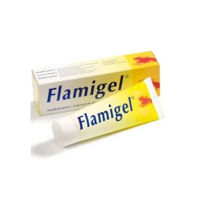 Flamigel Υδροενεργό Επίθεμα σε Μορφή Gel Iδανικό για την Aντιμετώπιση Πληγών & Εγκαυμάτων καθώς Ανακουφίζει τον Πόνο, 100gr 2