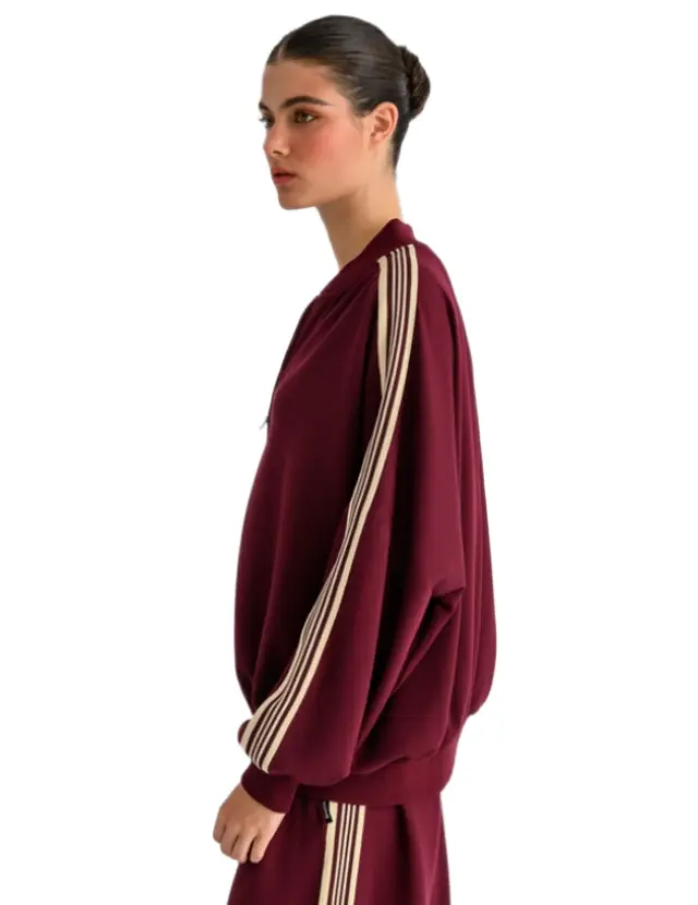 Bodytalk γυναικεία bomber ζακέτα φούτερ με ρίγες 1262-906222-2 2