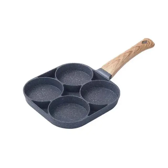 Synamore Τηγάνι Με 4 Θέσεις 17x17cm - Multi-Functional Breakfast Frying Pan 0248014 2