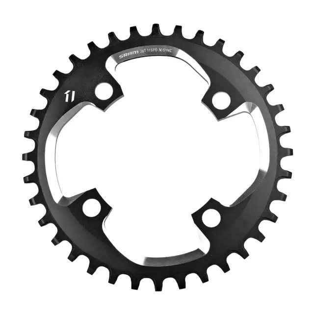 ΔΙΣΚΟΣ ΦΥΛΛΟ SRAM X01 014 X-SYNC 36T 94BCD 5MM 11 ΤΑΧΥΤΗΤΩΝ ΜΑΥΡΟ