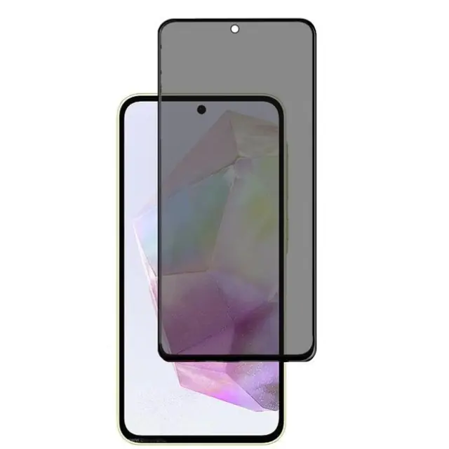 Privacy Tempered Glass για Galaxy A57/A37- Black OEM