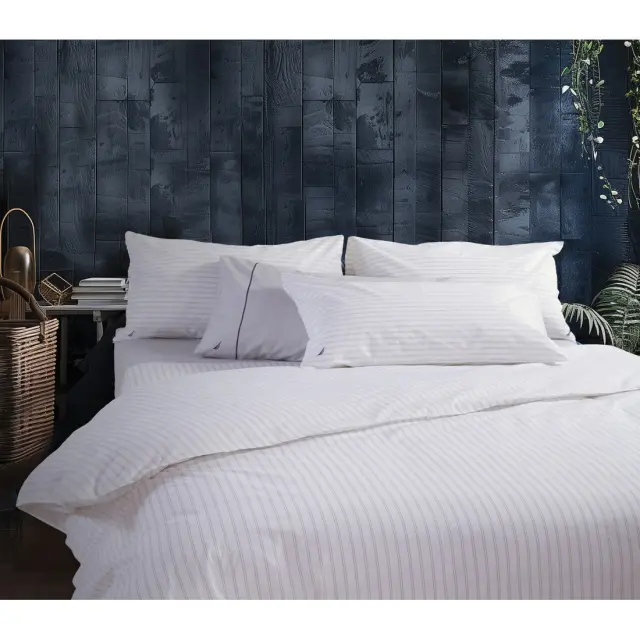 Nef-Nef Homeware Σεντόνι Nautica Coast Σετ King Size 280x270 Silver