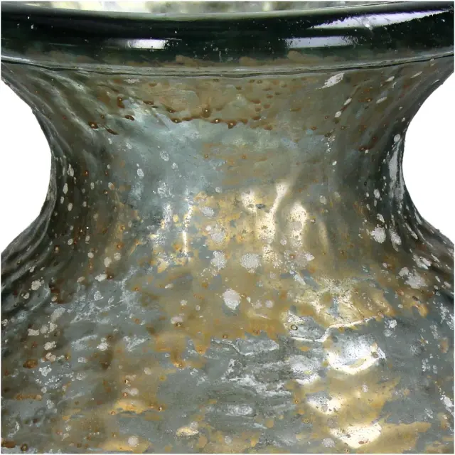 Βάζο Χρυσό Ανακυκλωμένο Γυαλί 29x29x33cm 3