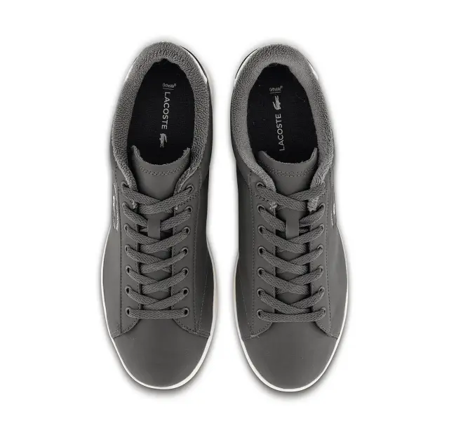Ανδρικά Δερμάτινα Sneakers Lacoste Carnaby Set 48SMA00122M1 Γκρι Γκρι - 41 3