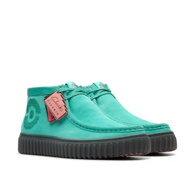 Clarks Torhill Explore Turquoise Nubuck – Pokemon Collection Turquoise Nubuck - 38 3