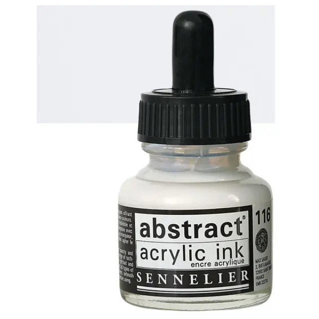 Sennelier Abstract Ακρυλικό Μελάνι 116 Titanium White - 30ml