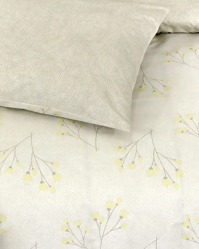 Σετ Σεντόνια 160x270 Μονά Kocoon Amelie Beige 100% βαμβακερόΧωρίς Λάστιχο 2