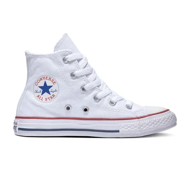 Converse Unisex Kids Chuck Taylor All Star HI Canvas Άσπρο 3J253C (Converse)