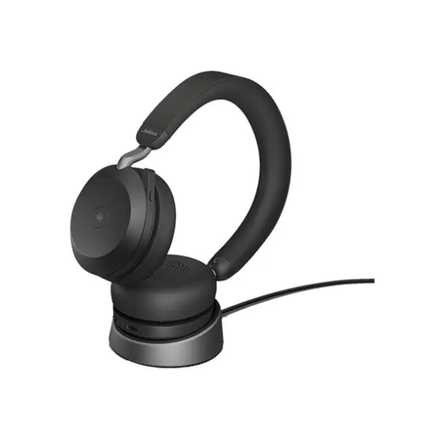 Jabra Multimedia Headset Evolve2 75 MS With Charging Stand Link380c (27599-999-889) 2