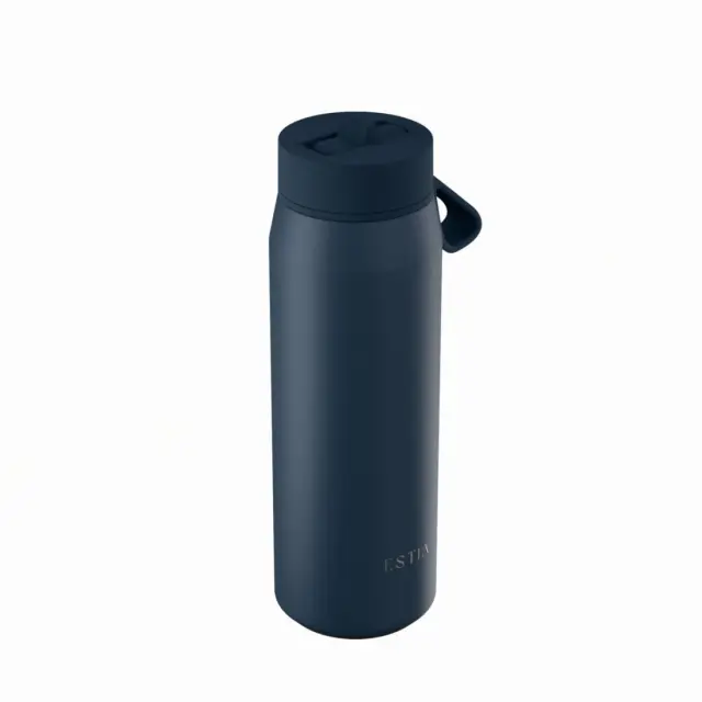 Estia Travel Flask Save The Aegean Pulse Indigo καπάκι leak proof 0.5lt 2