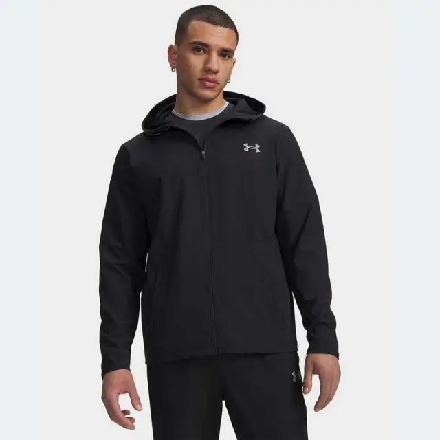 Under Armour Men's Tech Utility Woven Jacket Μαύρο 6013804-001 (Under Armour)