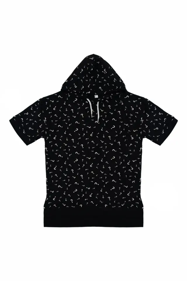 T-Shirt Kid Qstm Μαύρο