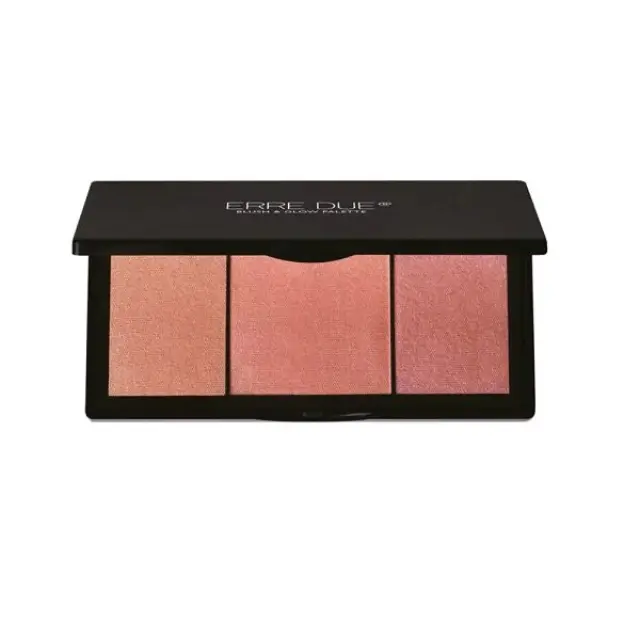 Erre Due Blush & Glow Palette 403 Rosy Evenings Παλέτα με Ρουζ 10gr