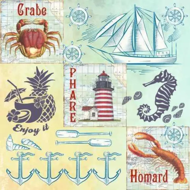 Artebella Αυτοκόλλητο Χαρτί Ντεκουπάζ Mixart Transfer 25x25cm 6026V
