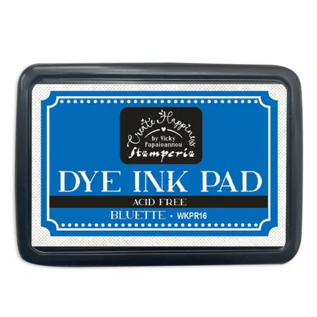 Μελάνι σε ταμπόν για σφραγίδες Dye Ink Pad, Stamperia, Bluette