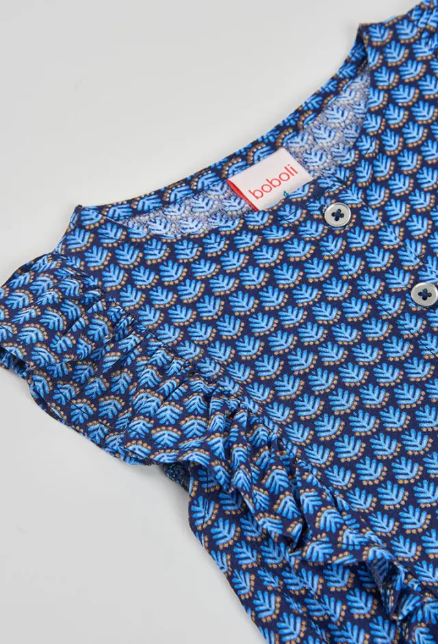 Boboli Jumpsuit με τύπωμα για κορίτσι 403052-9841 - 14 3