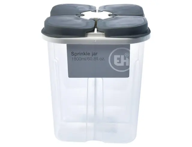 Δοχείο Αποθήκευσης Τροφίμων Excellent Houseware με καπάκι, 4 διαμερίσματα και συνολική χωρητικότητα 1.8L 024001210