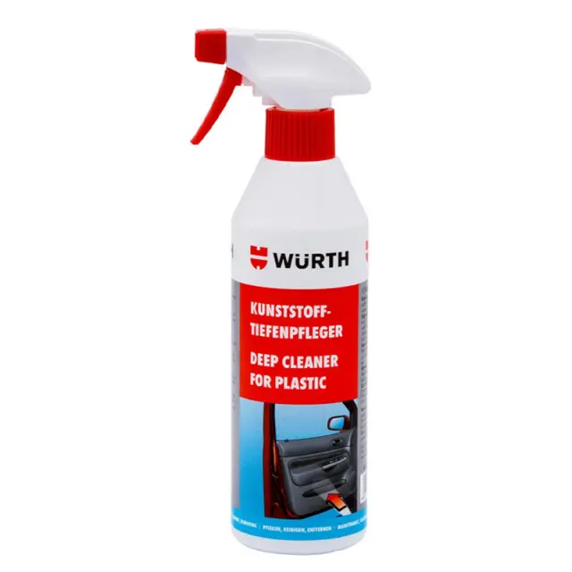 Wurth 0893285501 Σπρέι Γυαλιστικό & Καθαριστικό Πλαστικών Επιφανειών 500ml (Wurth Deep Cleaner for Plastic 500ml)
