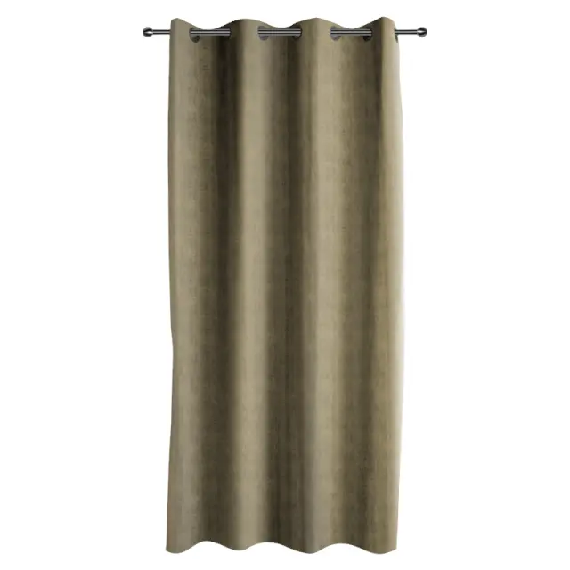 Κουρτίνα SUEDE Με Rings Μπεζ 140x250cm