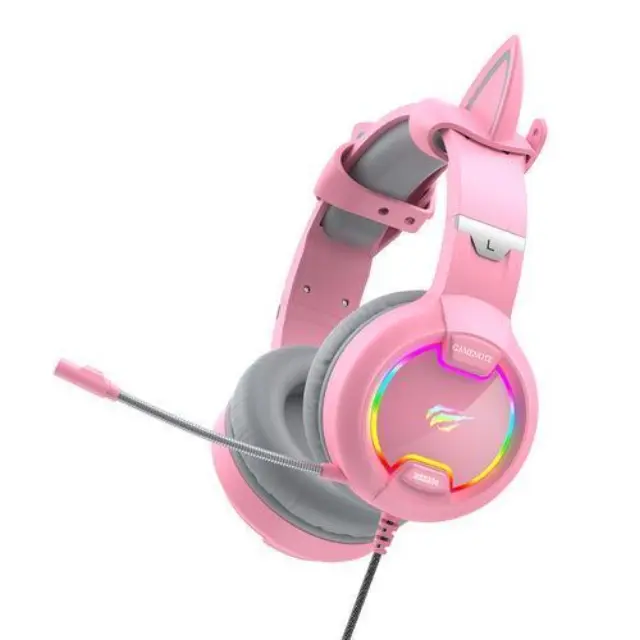 Gaming Ακουστικά - Havit H2233d (PINK) 2