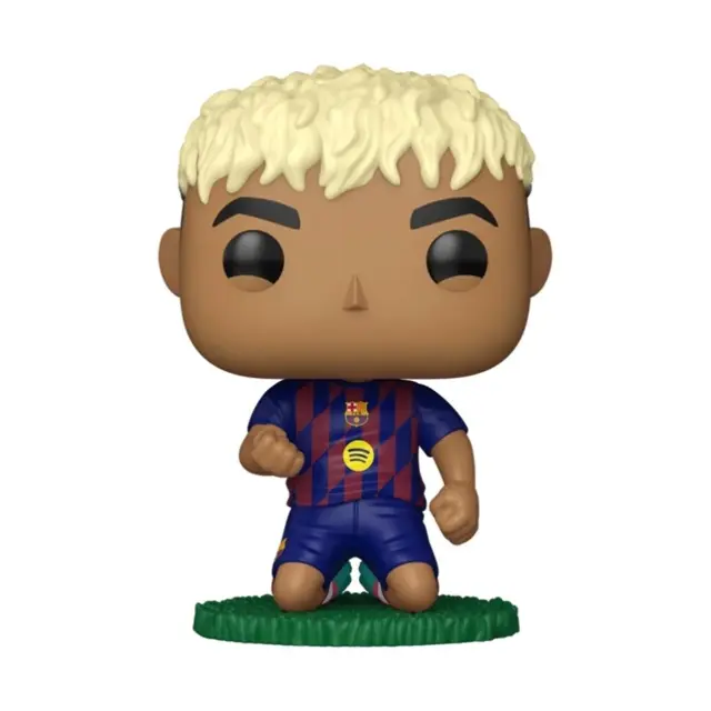 Φιγούρα Funko Pop! Football: Barcelona - Lamine Yamal (Kneeling) #107 Vinyl Figure 3