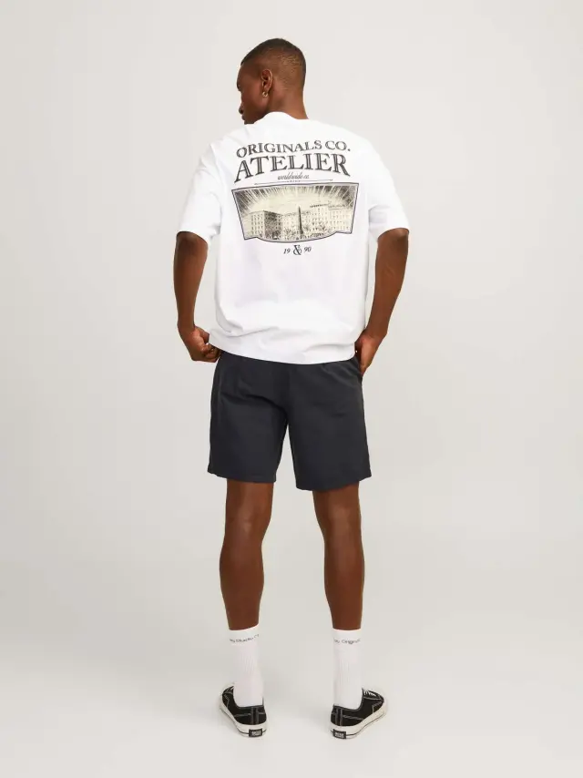 JPSTACE SUMMER LINEN BLEND SHORT SRT SN Black 2