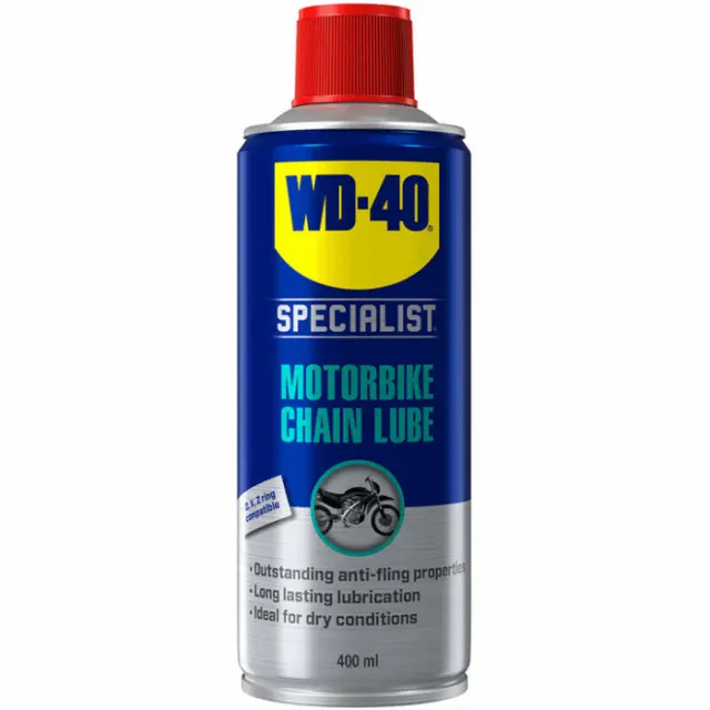 SPRAY ΛΙΠΑΝΤΙΚΟ ΑΛΥΣΙΔΑΣ WD-40 MOTORBIKE CHAIN LUBE 400ML 206040120