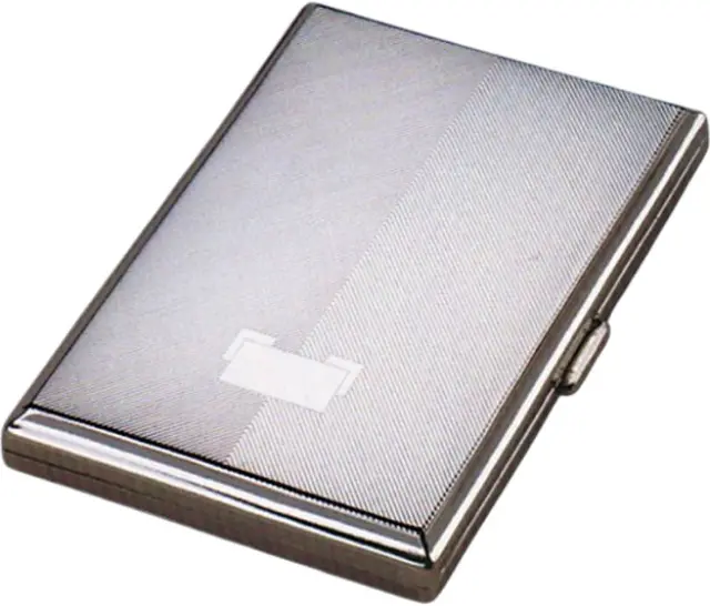 Μεταλλική Ταμπακιέρα Gentelo Simple - Silver