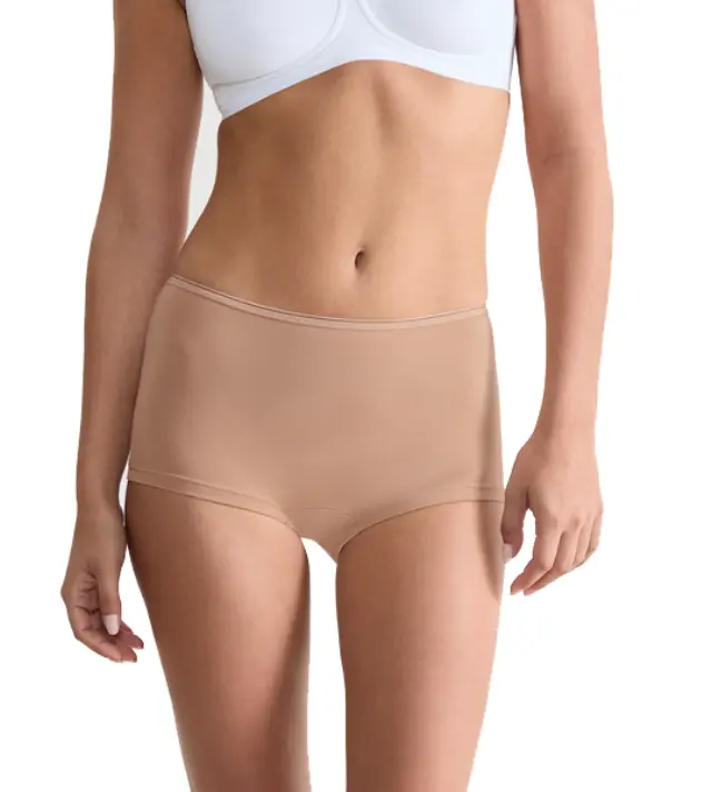 Sloggi Γυναικείο Εσώρουχο Feel Sensational Short 02, Χρώμα Απαλό Μπεζ