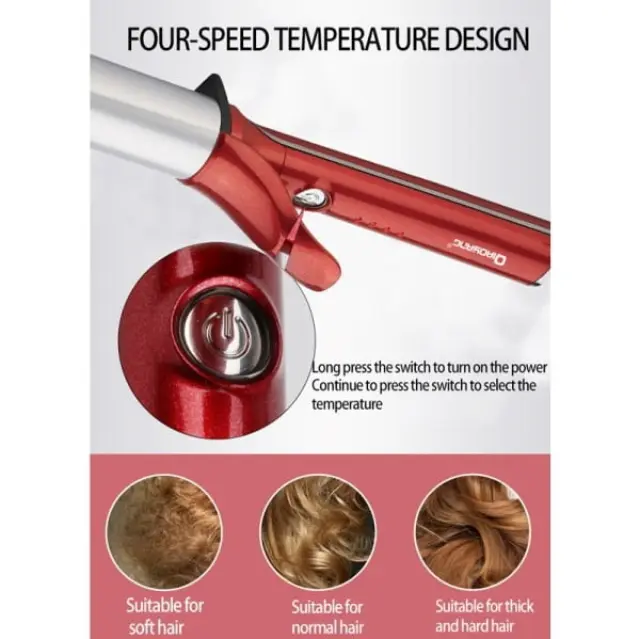 QIAOYANG Ηλεκτρικό Ψαλίδι για Μπούκλες 450-750°F QA-MF7 - Hair Stick 48009 3