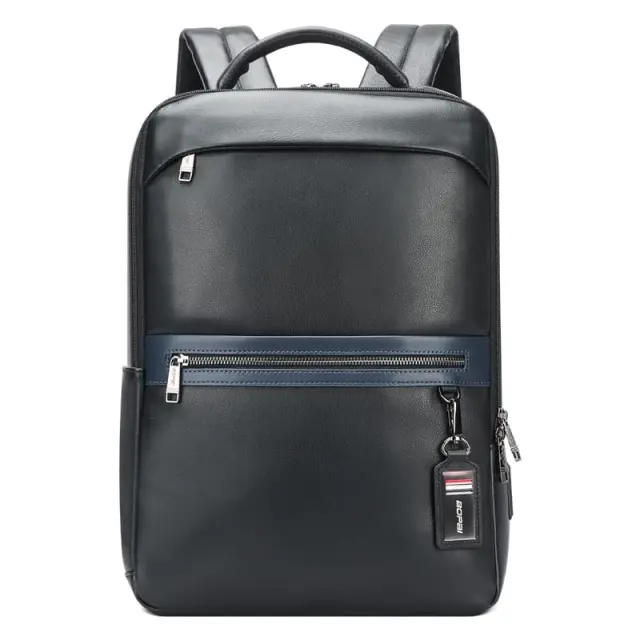 Δερμάτινο Σακίδιο πλάτης Αντικλεπτικό 24L Laptop 15,6 Bopai 61-122101 μαύρο - One Size 2