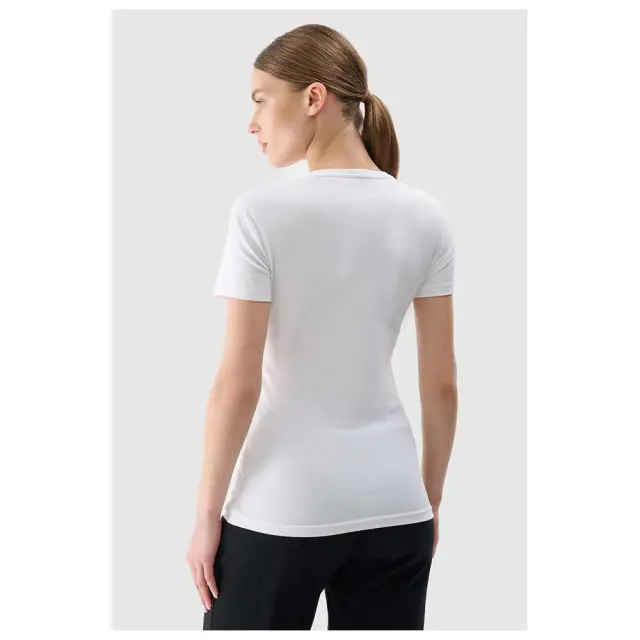 4F T-shirt White 4FWMM00TTSHF2255-10 - XL 2
