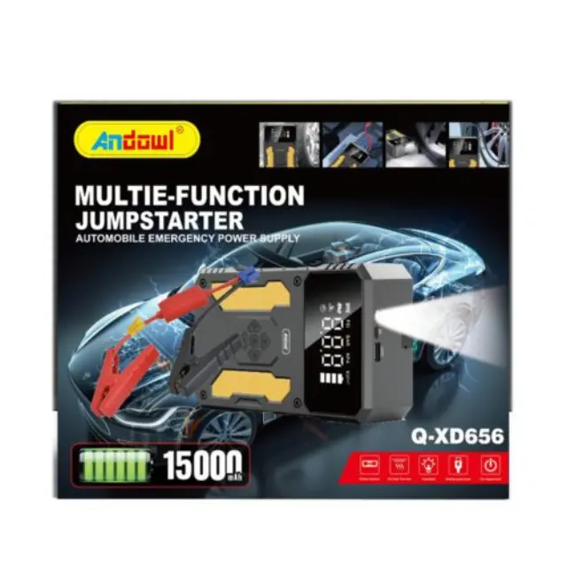 Andowl Εκκινητής Μπαταρίας Αυτοκινήτου 15000mah Q-XD656