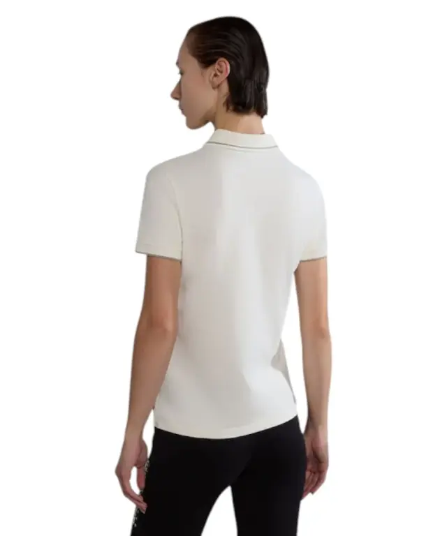Napapijri -T-Shirt E-Nina Slim Fit NP0A4H8E-002 Λευκό - S 2