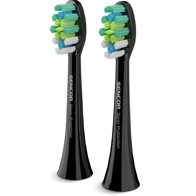Sencor SOX 102 Premium Ανταλλακτικές Κεφαλές με Ειδικό Σχήμα W για Βαθύ και Αποτελεσματικό Καθαρισμό Συμβατές με Οδοντόβουρτσες Sencor SOC 4210BL/4211GD
