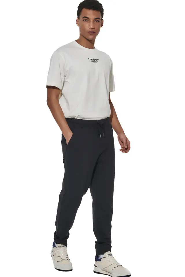 Body Action Men's Tapered Sweatpants 023626-01-1 - 2XL 2