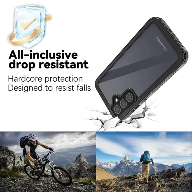 ShellBox - Waterproof IP68 Case - Samsung Galaxy S23 FE - Black 2