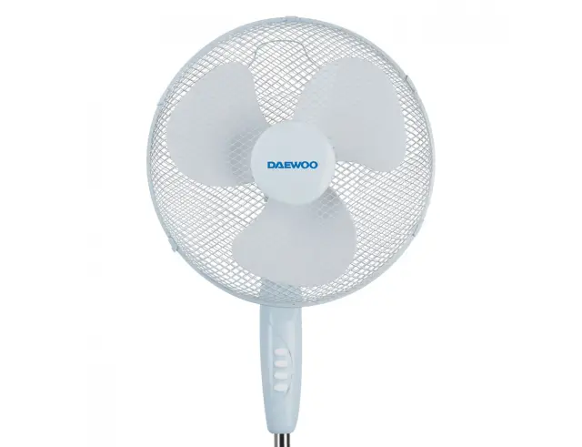 Ανεμιστήρας Ορθοστάτης Daewoo DVS1699V με διάμετρο 40cm, ρυθμιζόμενο ύψος, ισχύ 50W και 3 ταχύτητες - WhiteDVS1699V 2