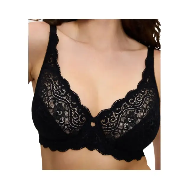 Triumph Γυναικείο Σουτιέν Amourette W, Χρώμα Μαύρο 3