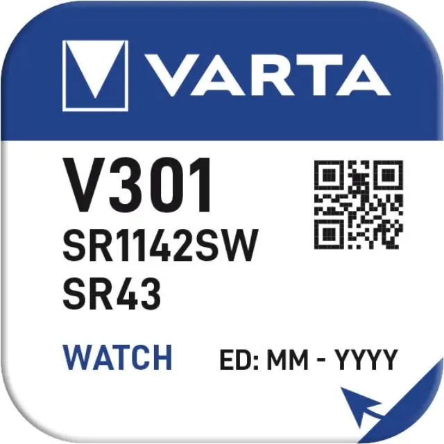 Varta Ρολογιού V301 (1τμχ) 01.007.0010