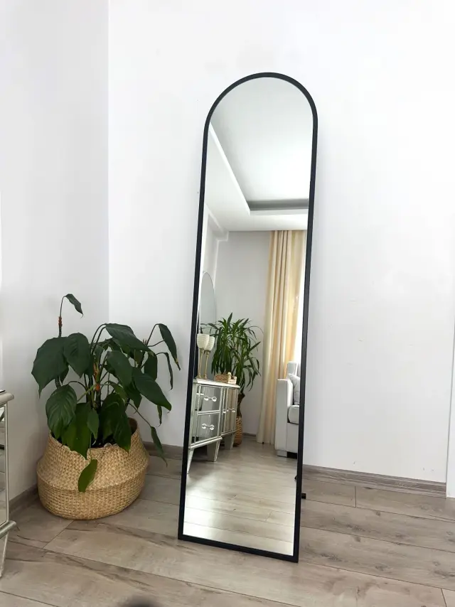Stewehome Καθρέπτης Δαπέδου Οβάλ 160x40 cm 3