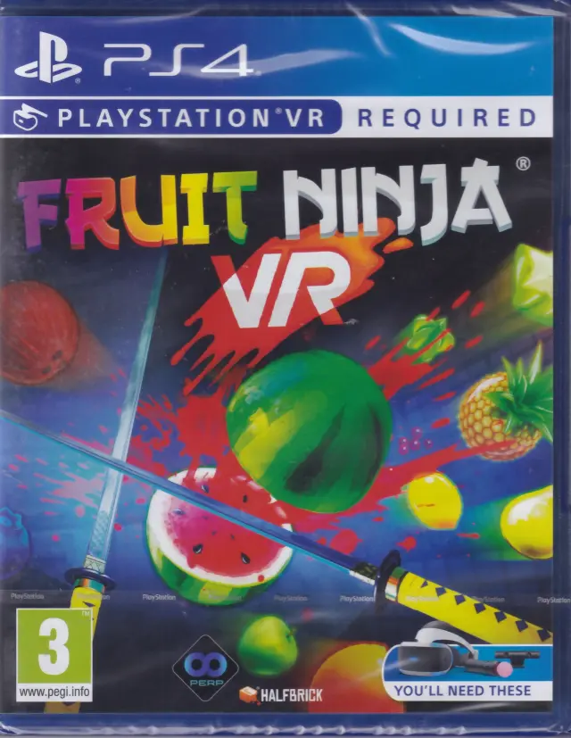 PS4 Fruit Ninja VR