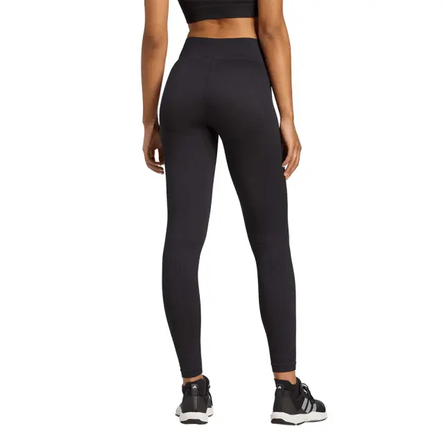 adidas Performance Women's Workout Essentials Knit 1/1 Leggings Μαύρο JX3901 (adidas Performance) 2