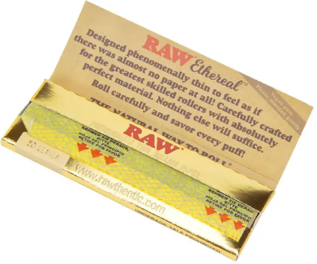 RAW Χαρτάκια Classic Ethereal - Ακατέργαστο - 1¼ 50φ. 3
