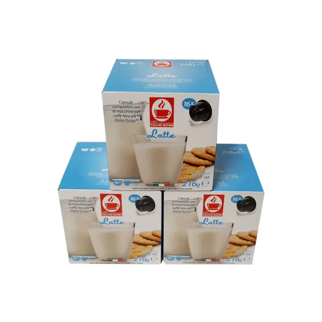 Tiziano Bonini γάλα Latte Dolce Gusto - 48 τεμ. (3x16) 2