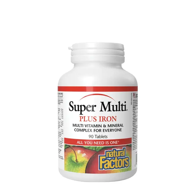 Natural Factors Super Multi Plus Iron