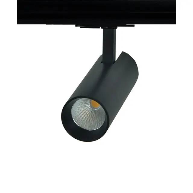 LED ΦΩΤΙΣΤΙΚΟ ΡΑΓΑΣ 230V AC 10W 3000K 1-PHASE 36° 1000LM Ra80 Φ55x153mm 5YRS ΑΜΜΩΔΕΣ ΜΑΥΡΟ / SOLINE1030B2
