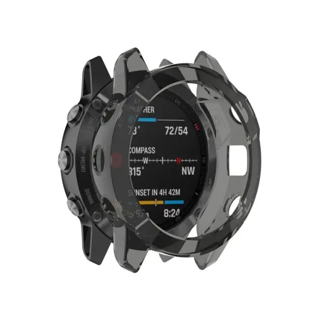 Προστατευτικό Κάλυμμα για Garmin Fenix 6/6 Pro-Black OEM