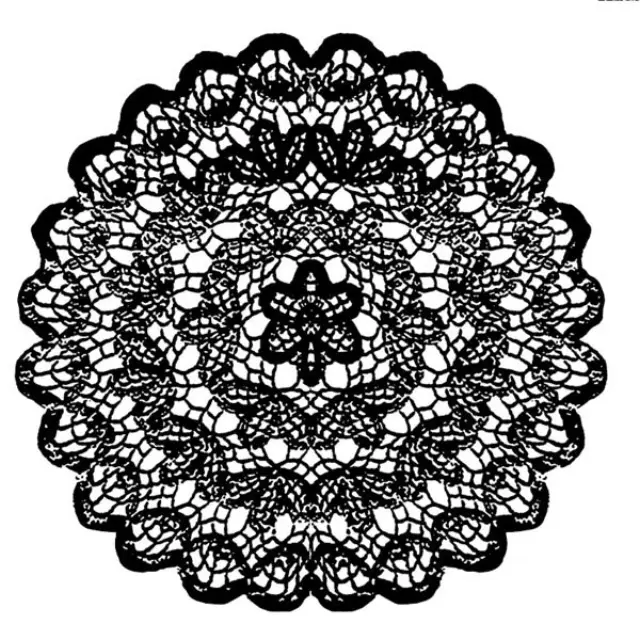 Σφραγίδα Stamperia Εύκαμπτη HD - 10x10cm - Δαντέλα